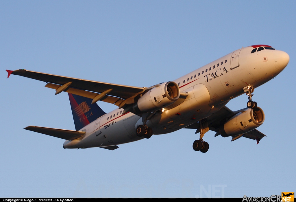 N478TA - Airbus A319-132 - TACA