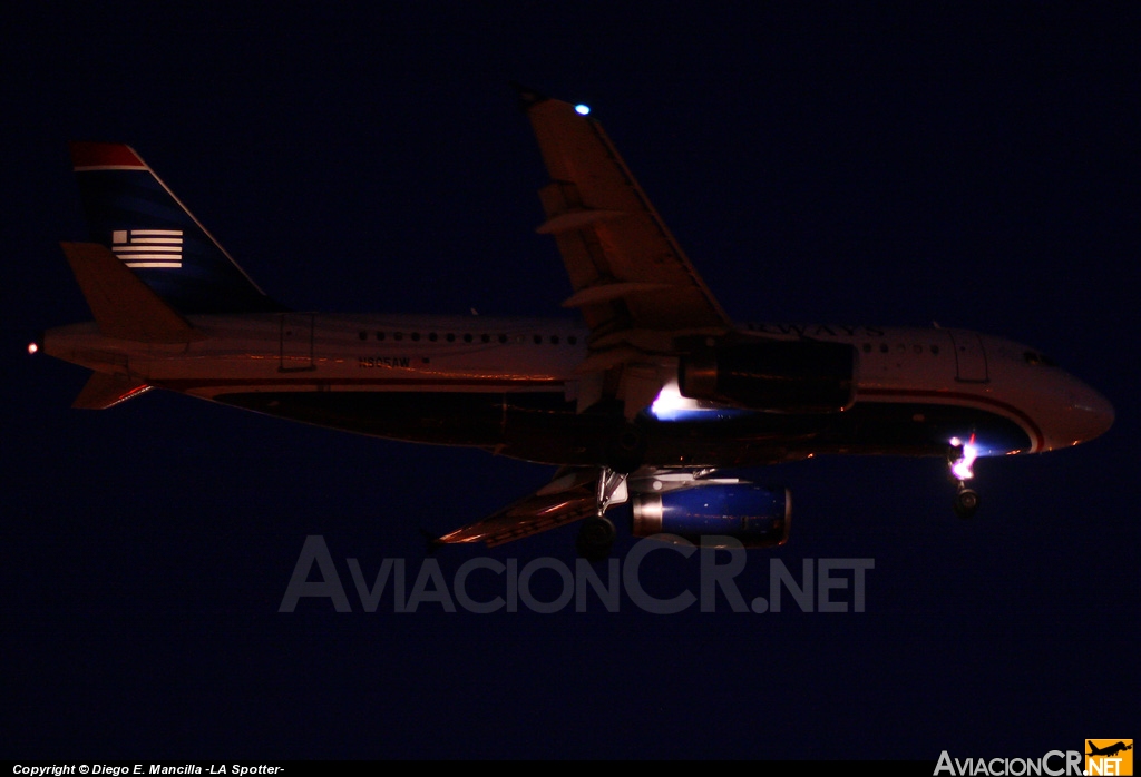 N805AW - Airbus A319-132 - US Airways