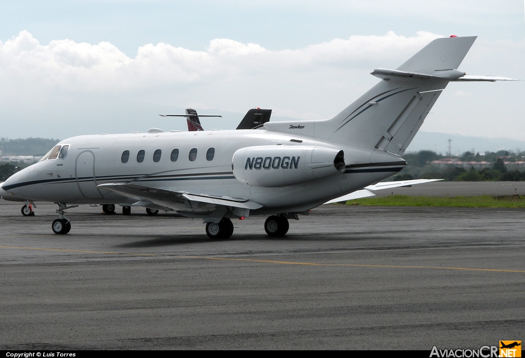 N800GN - Raytheon Hawker 800XP - Privado