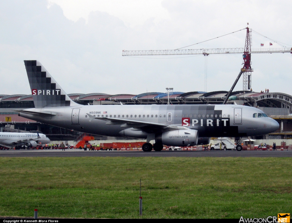 N509NK - Airbus A319-132 - Spirit