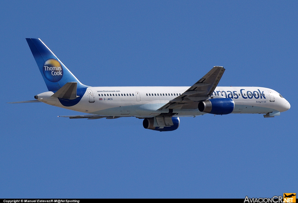 G-JMCG - Boeing 757-2G5 - Thomas Cook