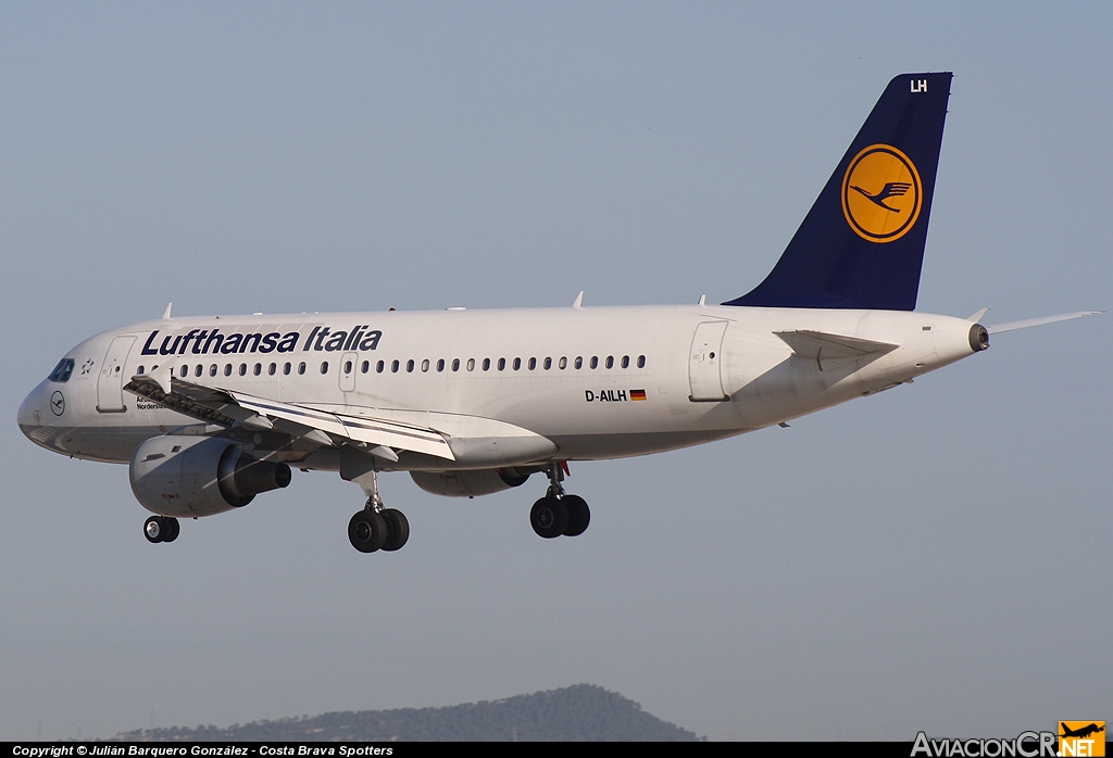 D-AILH - Airbus A319-114 - Lufthansa Italia
