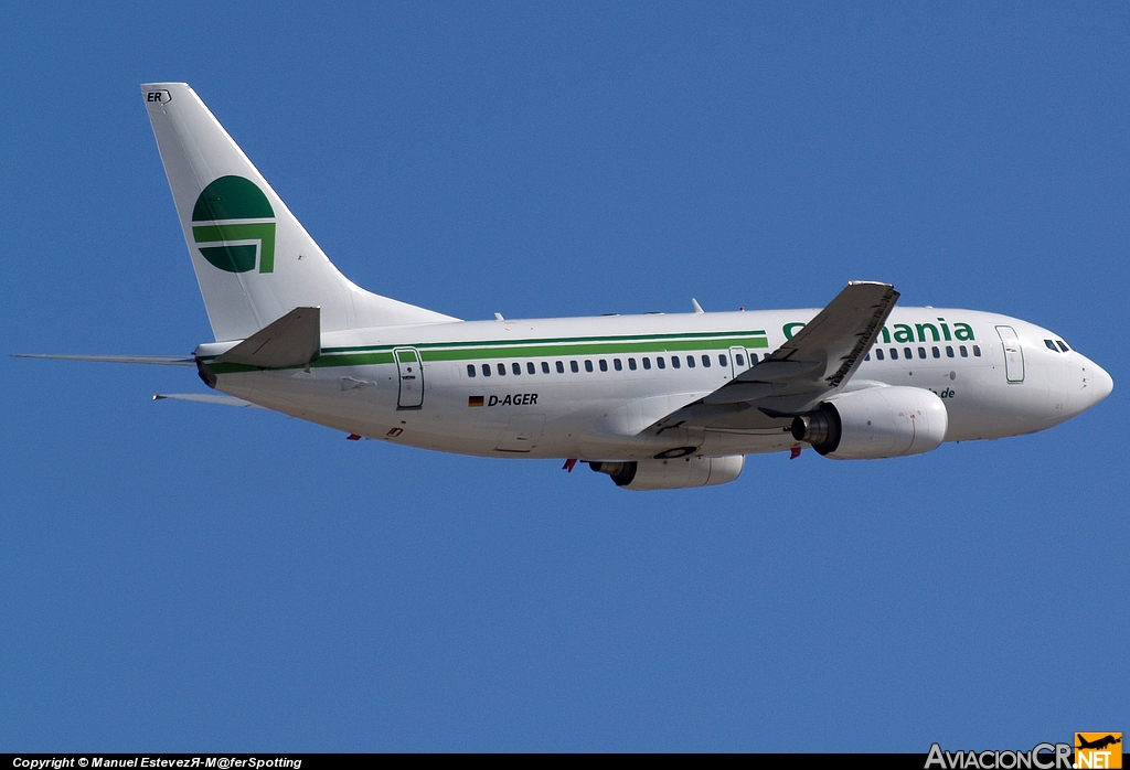 D-AGER - Boeing 737-75B - Germania