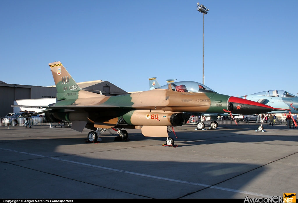 86-0280 - General Dynamics F-16C Fighting Falcon - USAF - Fuerza Aerea de EE.UU