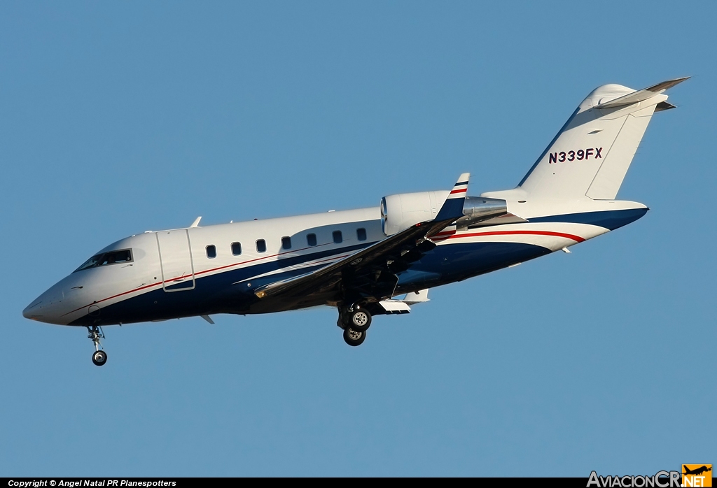 N339FX - Canadair CL-600-2B16 Challenger 604 - Privado