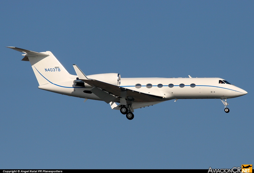 N403TB - Gulfstream Aerospace G-IV Gulfstream IV - Knickerbocker Aviation LLC