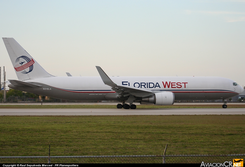 N316LA - Boeing 767-316F(ER) - Florida West