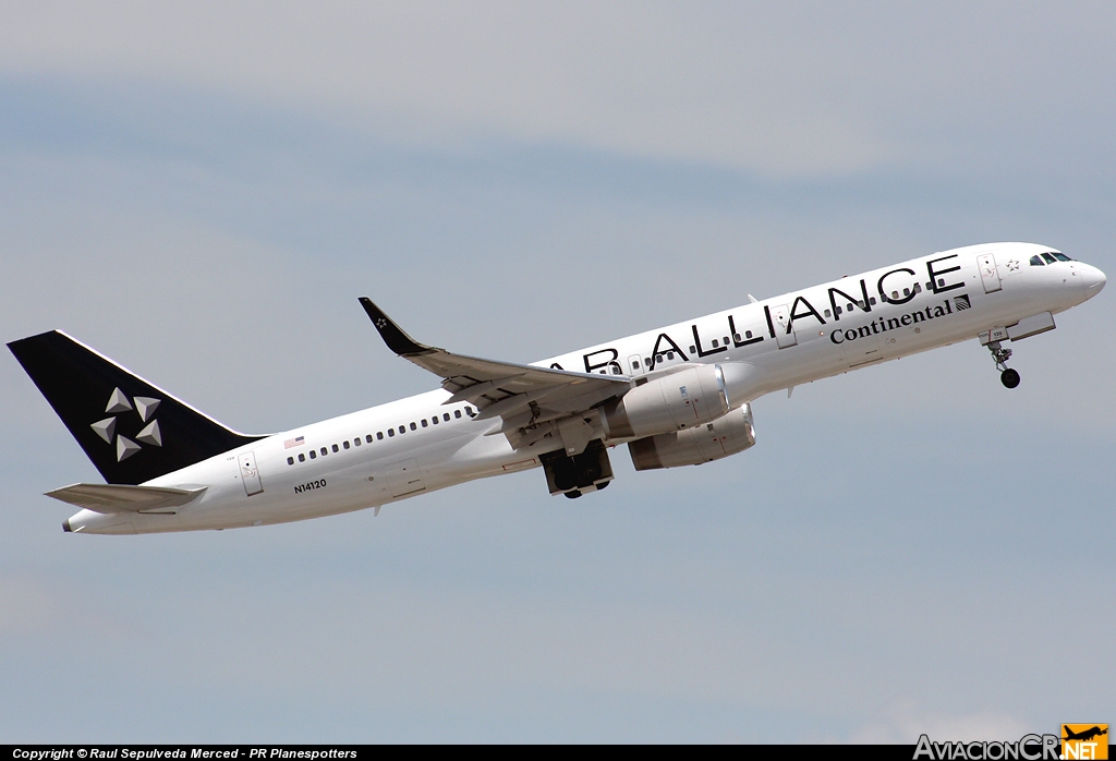 N14120 - Boeing 757-224 - Continental Airlines