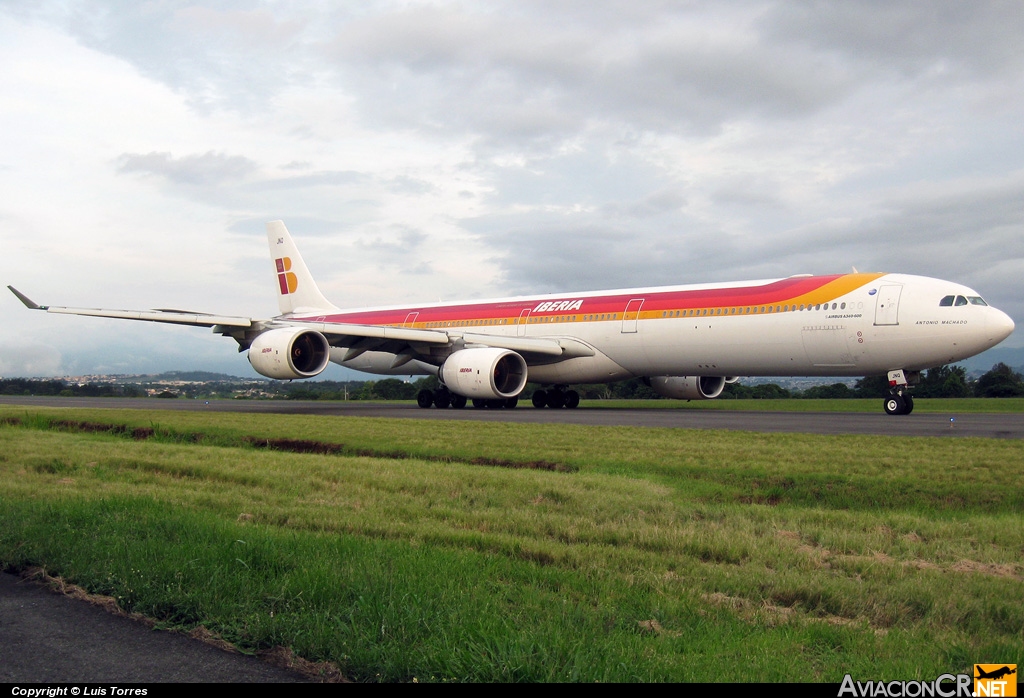 EC-JNQ - Airbus A340-642 - Iberia