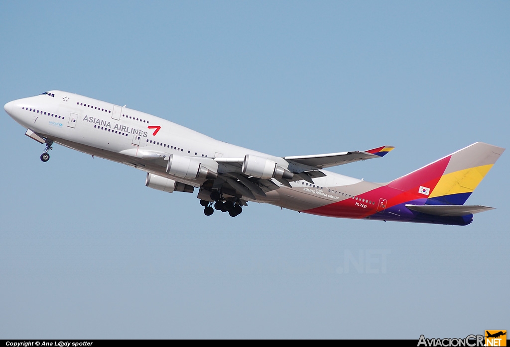 HL7421 - Boeing 747-48EM - Asiana