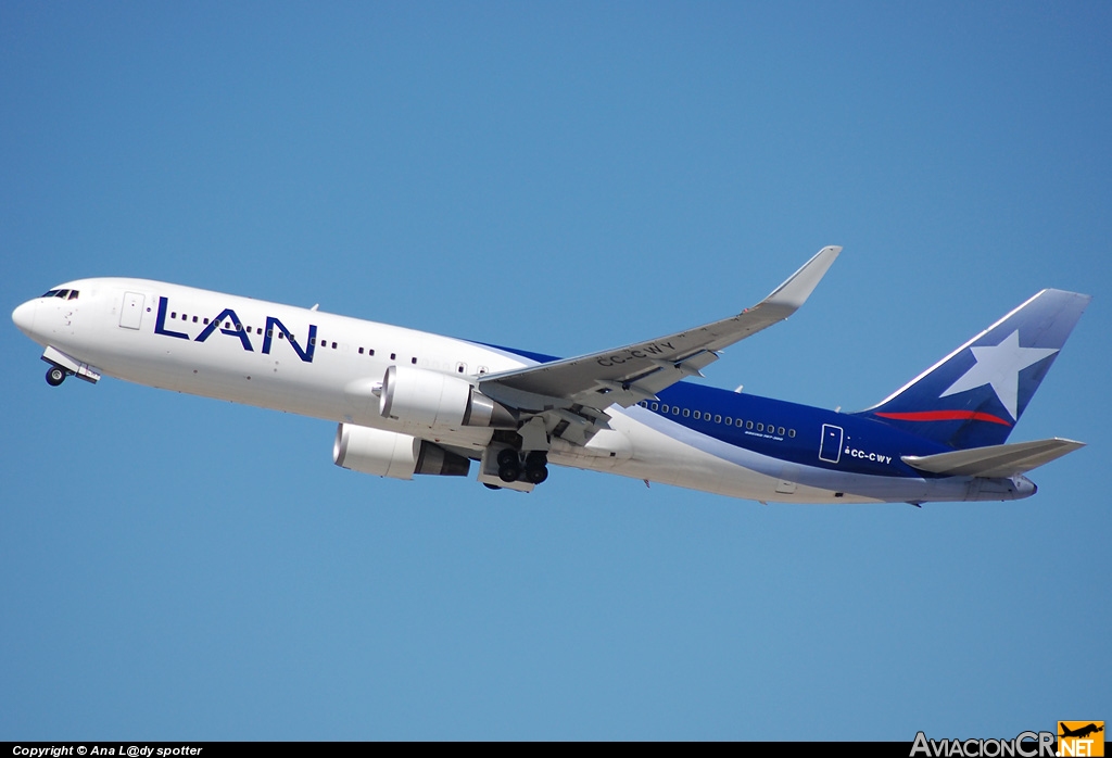CC-CWY - Boeing 767-316/ER - LAN Airlines