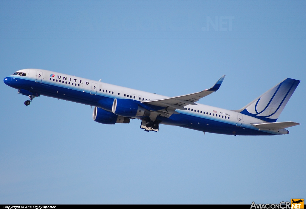 N518UA - Boeing 757-222 - United Airlines