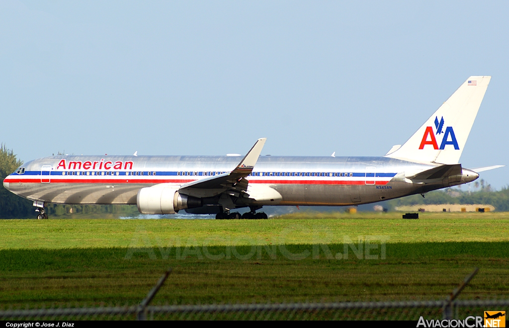 N345AN - Boeing 767-323/ER - American Airlines