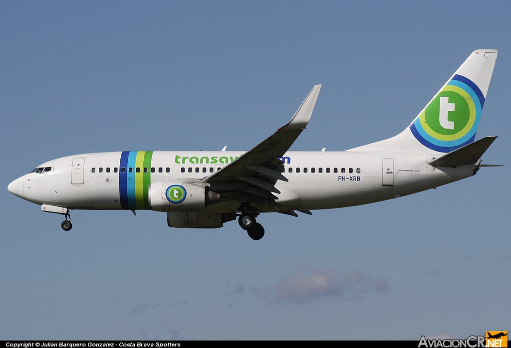 PH-XRB - Boeing 737-7K2 - Transavia Airlines