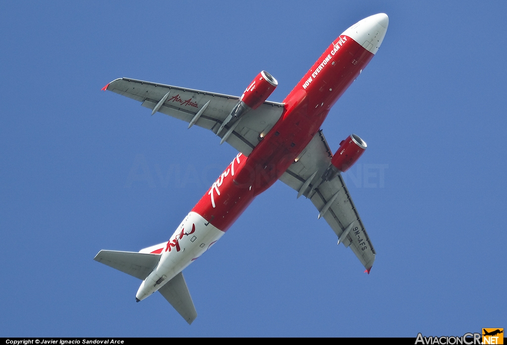 9M-AFS - Airbus A320-216 - Air Asia