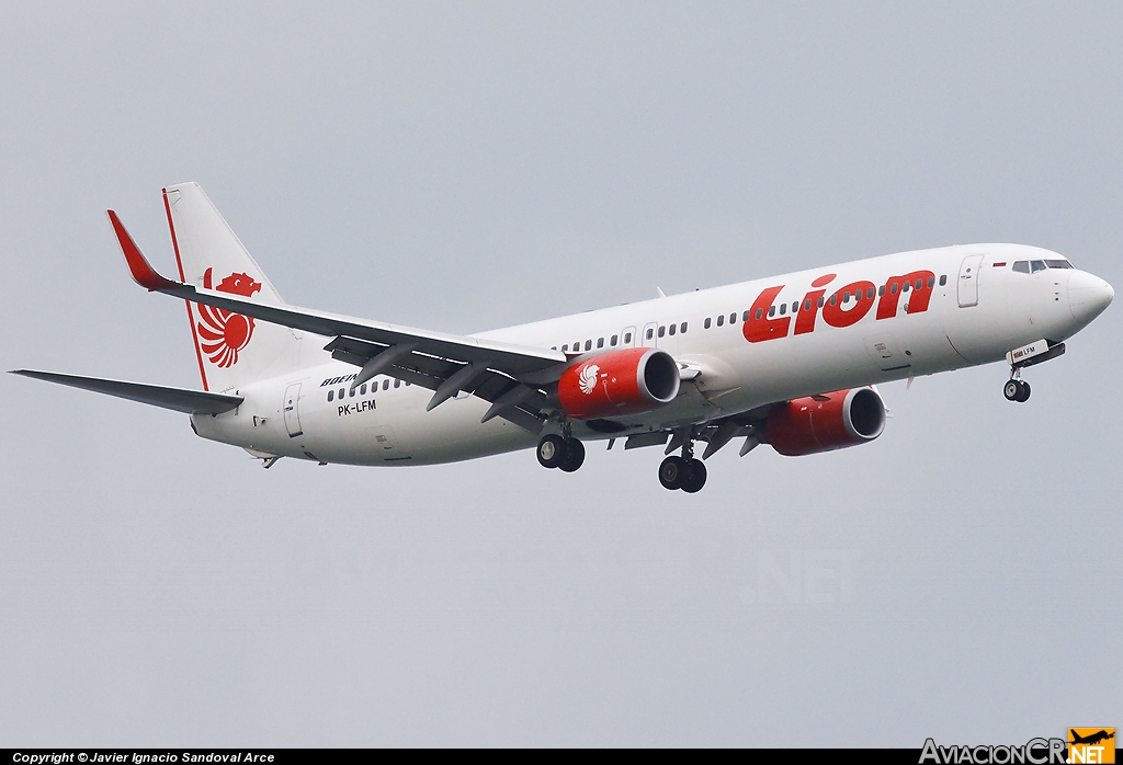 PK-LFM - Boeing 737-9GP/ER - Lion Airlines