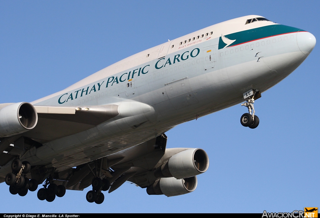 B-KAG - Boeing 747-412(BCF) - Cathay Pacific Cargo