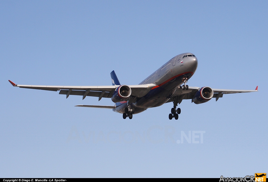 VQ-BBG - Airbus A330-243 - Aeroflot