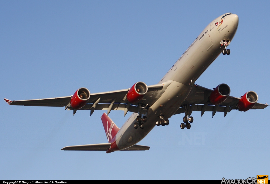 G-VBUG - Airbus A340-642X - Virgin Atlantic