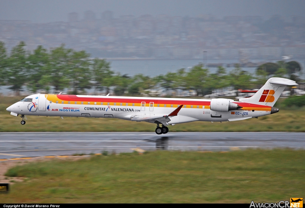 EC-JZS - Canadair CL-600-2D24 Regional Jet CRJ-900 - Air Nostrum (Iberia Regional)