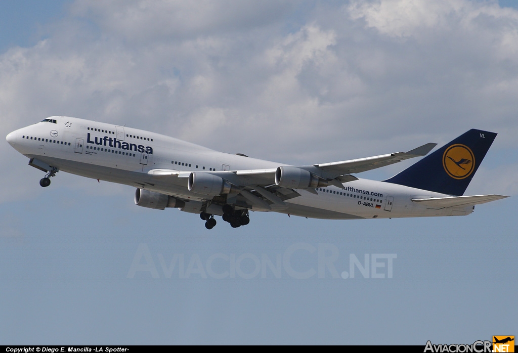 D-ABVL - Boeing 747-430 - Lufthansa