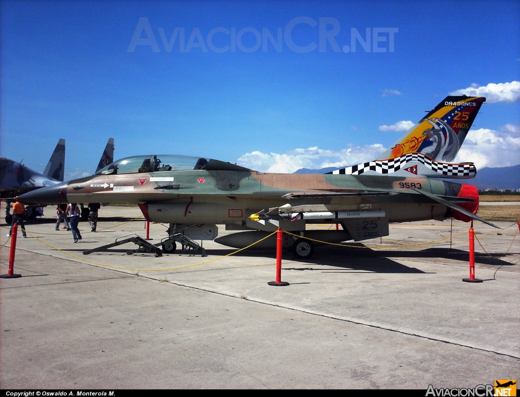 9583 - General Dynamics F-16B Fighting Falcon - Aviacion Militar Bolivariana Venezolana AMBV