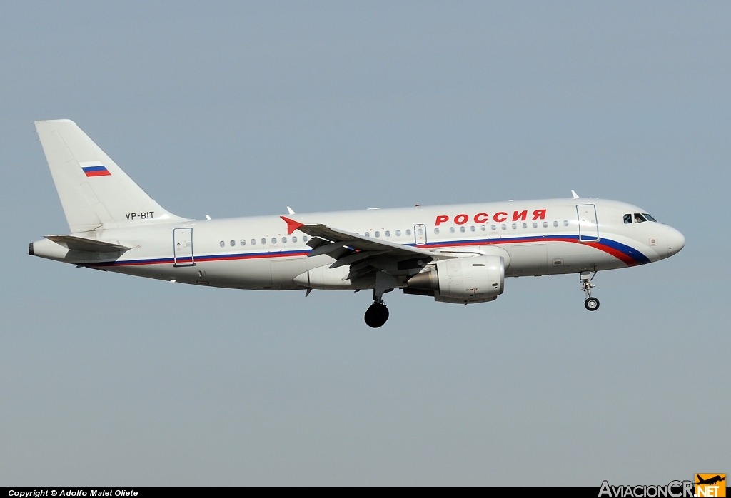 VP-BIT - Airbus A319-111 - Russia State Transport Company