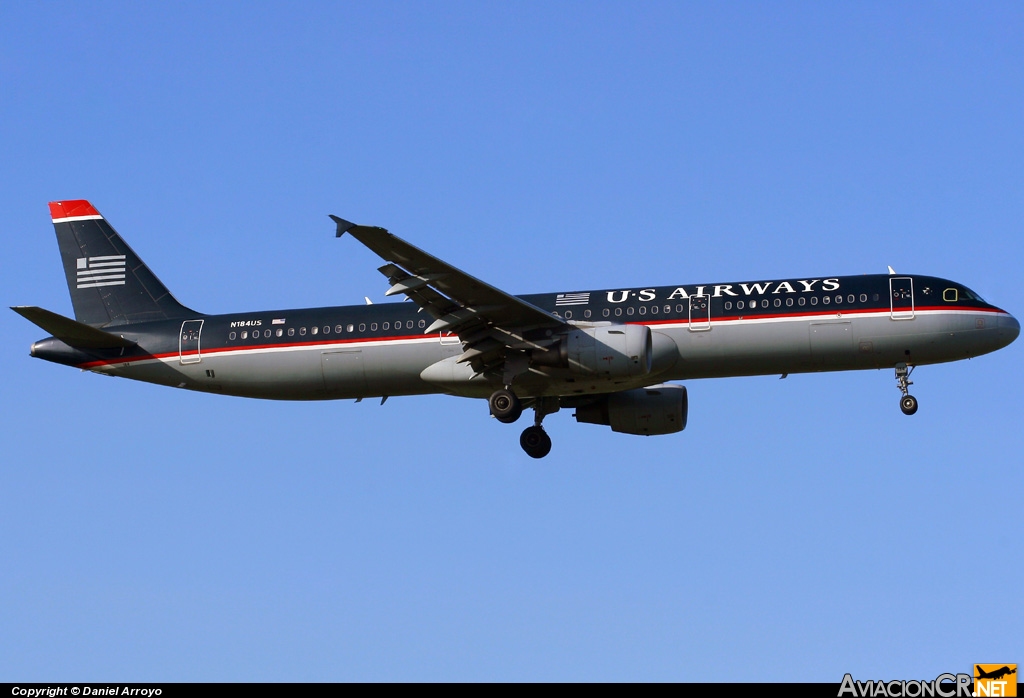 N184US - Airbus A321-211 - US Airways