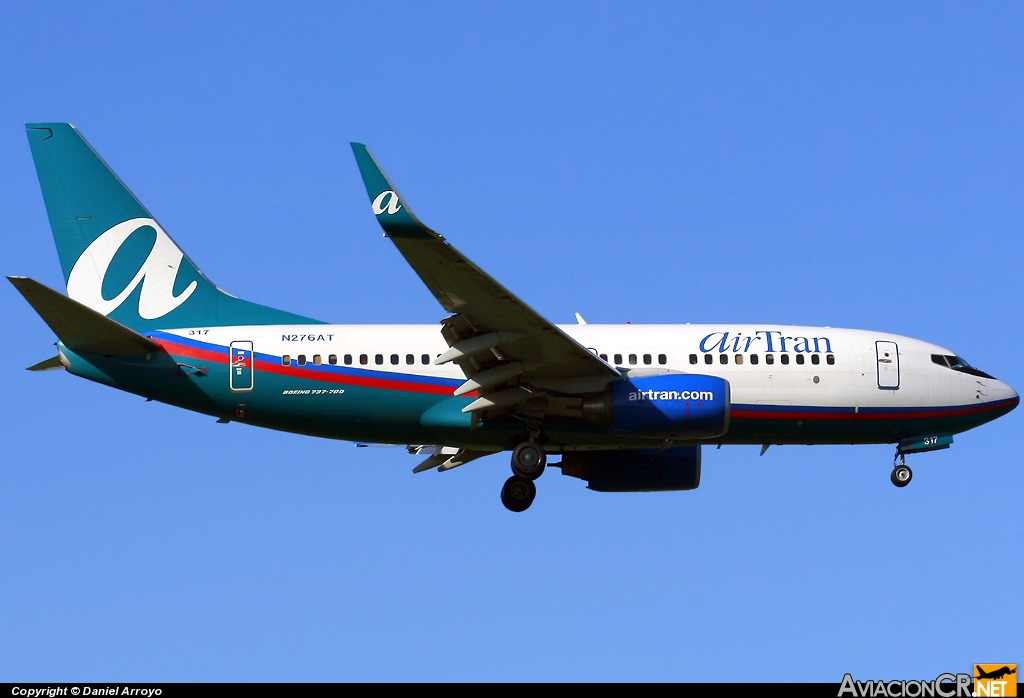 N276AT - Boeing 737-76N - Air Tran