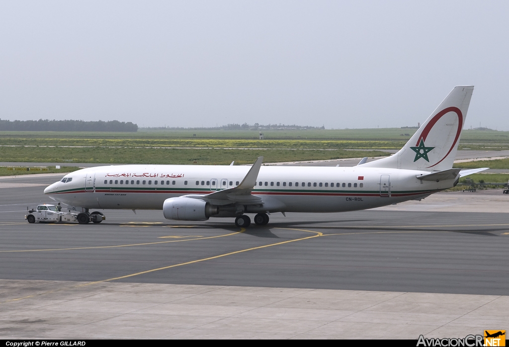 CN-ROL - Boeing 737-8B6 - Royal Air Maroc