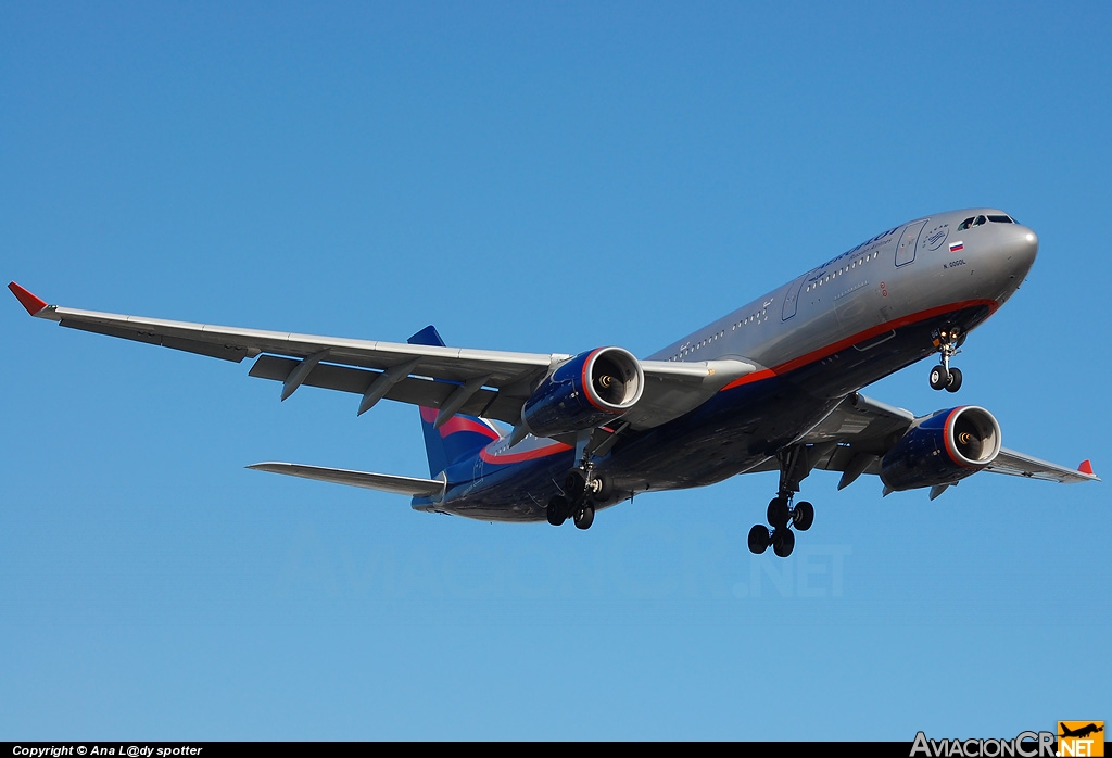 VQ-BBG - Airbus A330-243 - Aeroflot