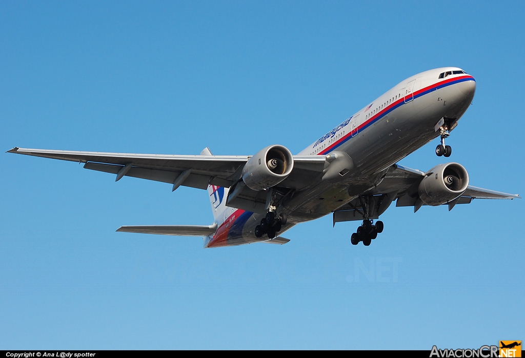 9M-MRP - Boeing 777-2H6/ER - Malaysia Airlines