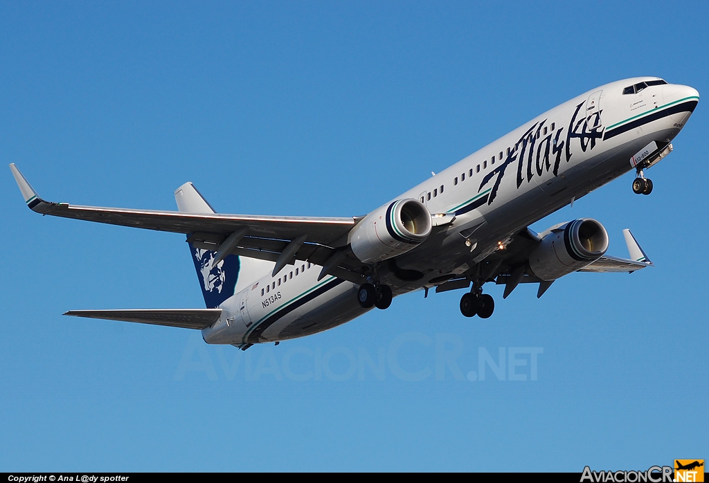 N513AS - Boeing 737-890 - Alaska Airlines