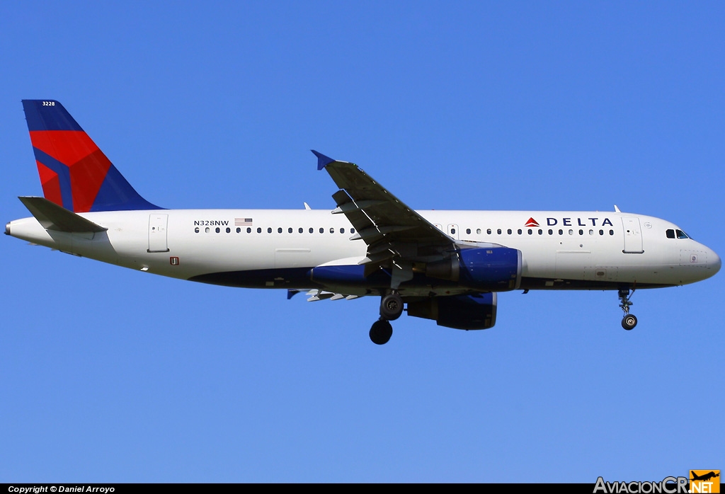 N328NW - Airbus A320-212 - Delta Air Lines