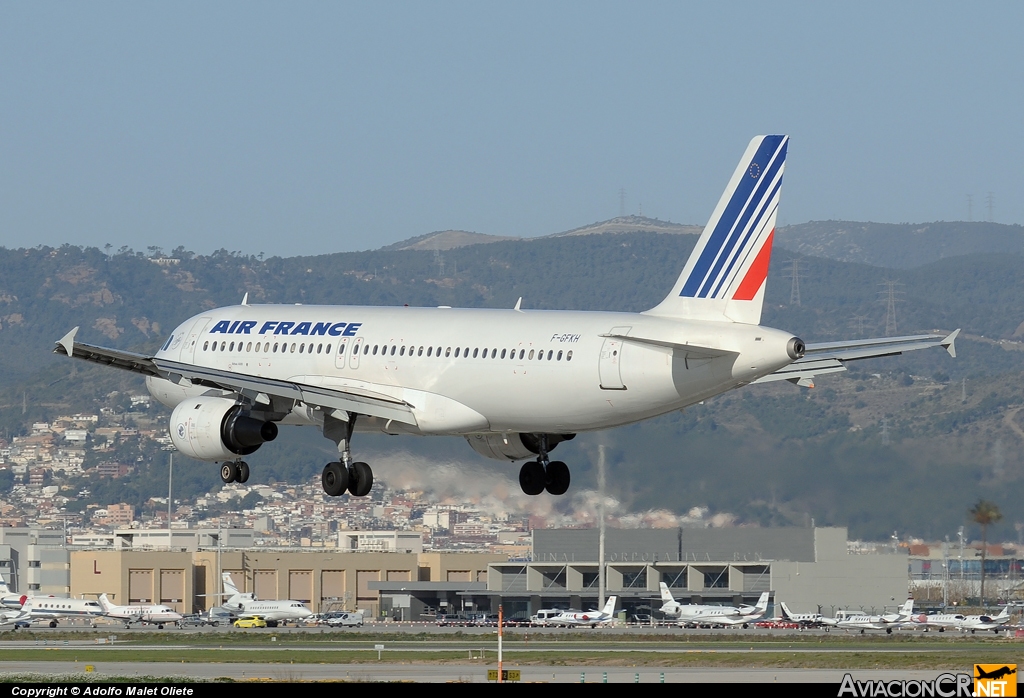 F-GFKH - Airbus A320-211 - Air France