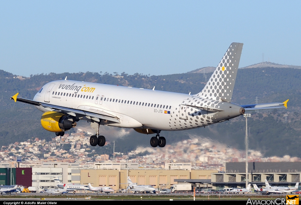 EC-JTQ - Airbus A320-214 - Vueling