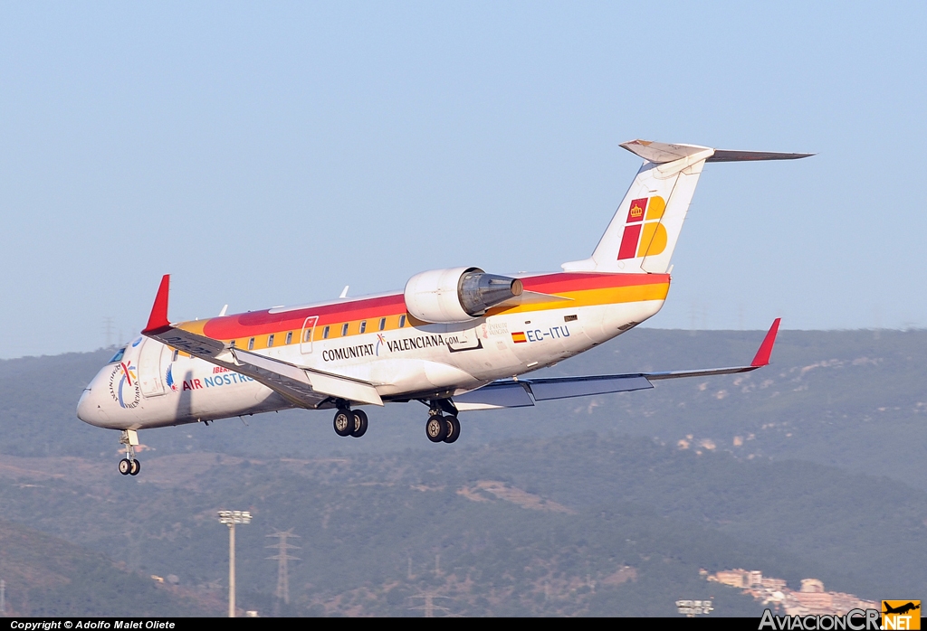 EC-ITU - Bombardier CRJ-200ER - Air Nostrum (Iberia Regional)