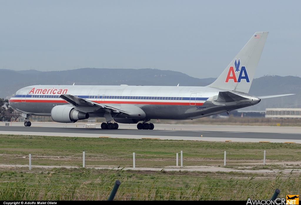 N350AN - Boeing 767-323/ER - American Airlines