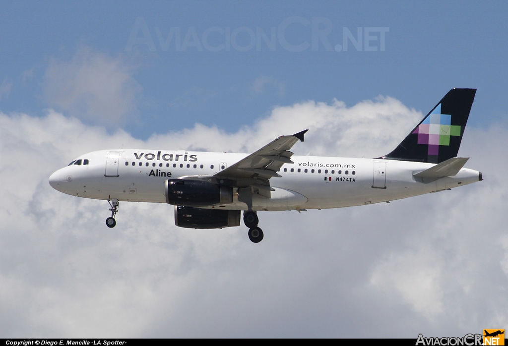 N474TA - Airbus A319-132 - Volaris