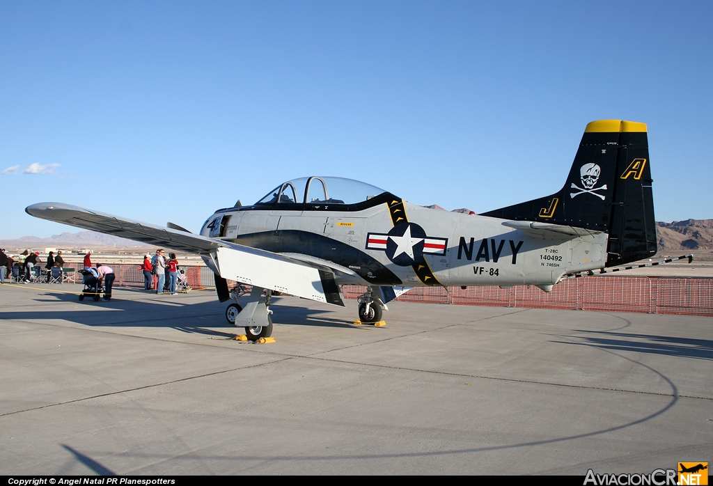 N746SH - North American T-28C Trojan - Privado