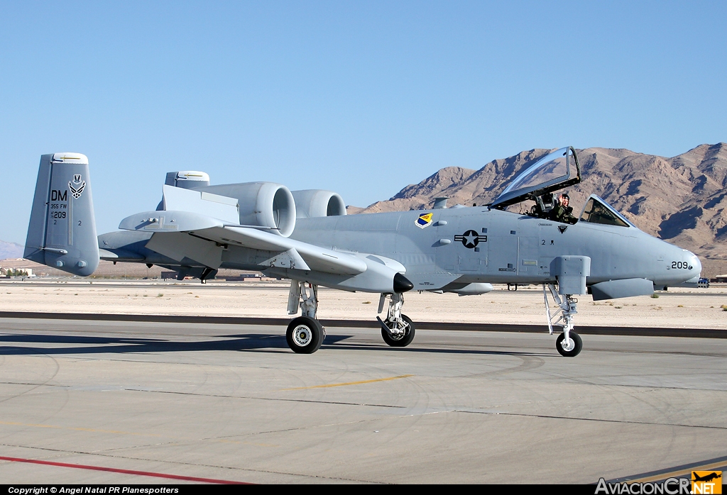 79-0209 - Fairchild A-10C Thunderbolt II - USAF - Fuerza Aerea de EE.UU