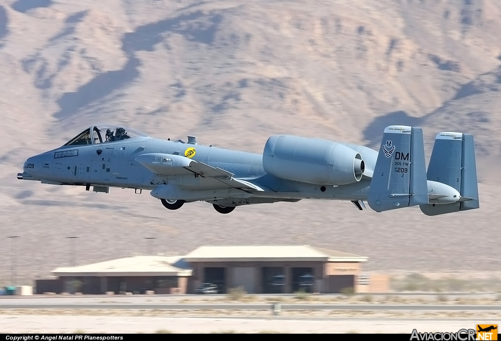 79-0209 - Fairchild A-10C Thunderbolt II - USAF - Fuerza Aerea de EE.UU