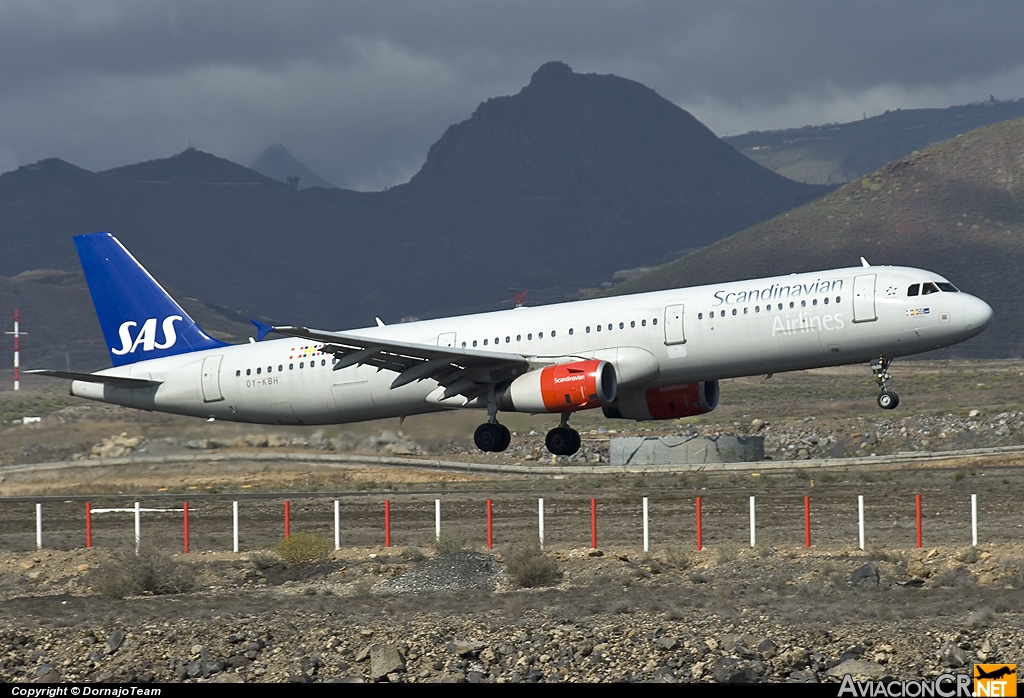 OY-KBH - Airbus A321-232 - Scandinavian Airlines - SAS
