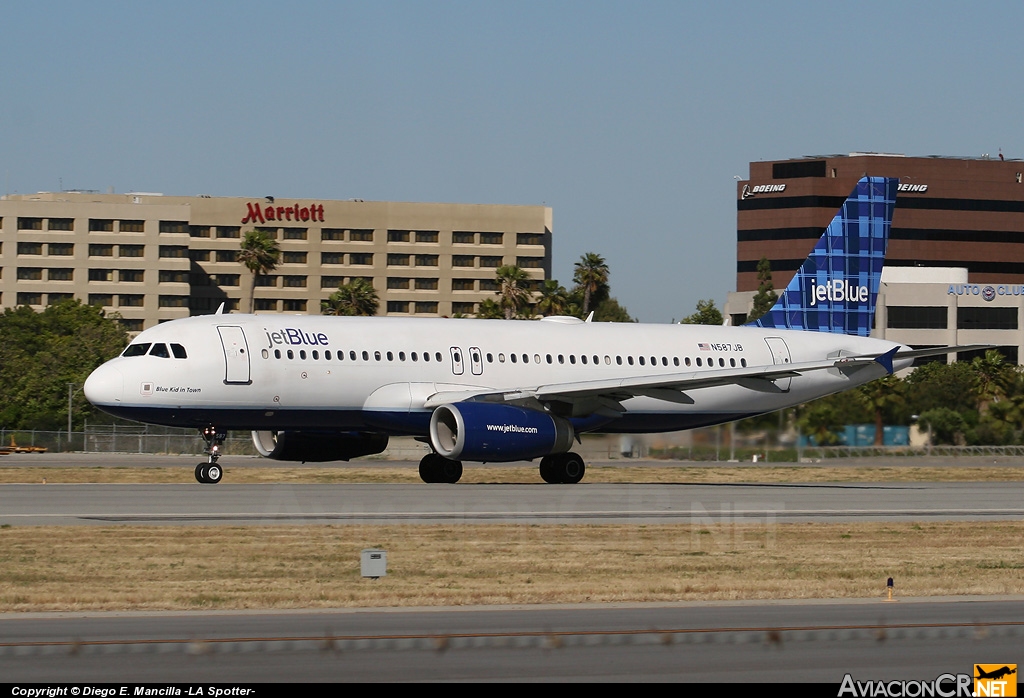 N587JB - Airbus A320-232 - Jet Blue