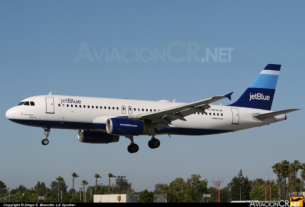 N638JB - Airbus A320-232 - Jet Blue