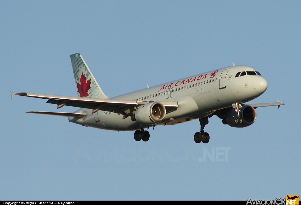 C-FFMW - Airbus A320-211 - Air Canada
