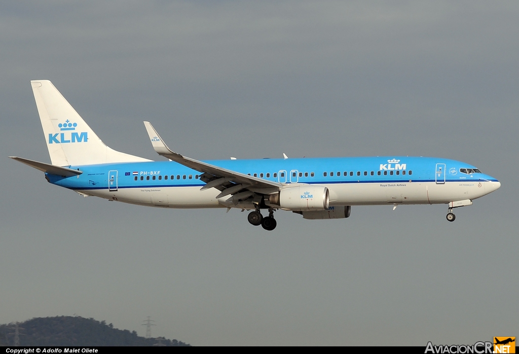 PH-BXF - Boeing 737-8K2 - KLM - Royal Dutch Airlines