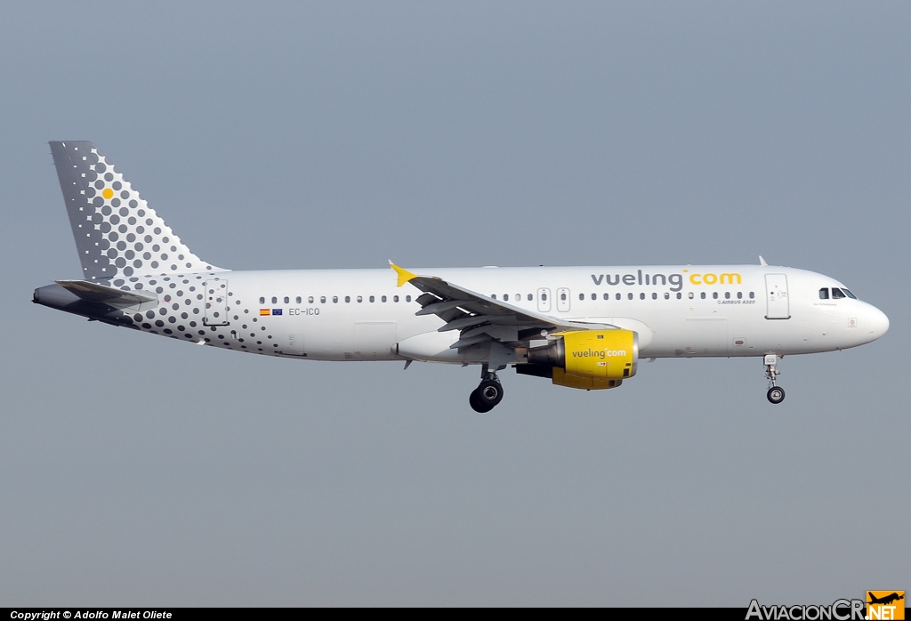 EC-ICQ - Airbus A320-211 - Vueling