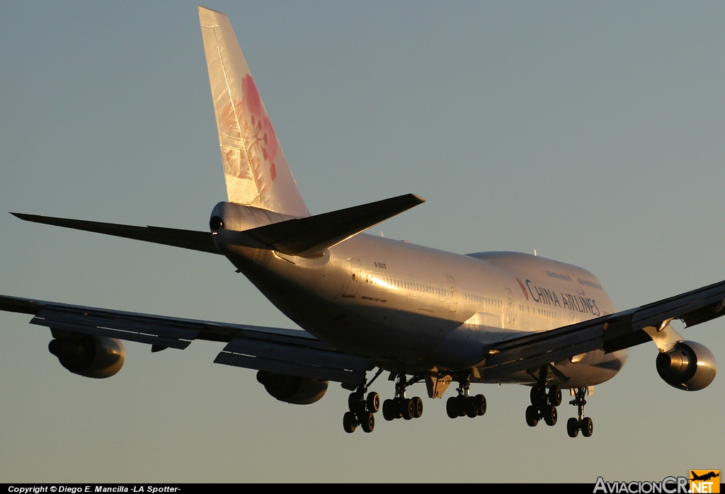 B-18212 - Boeing 747-409 - China Airlines