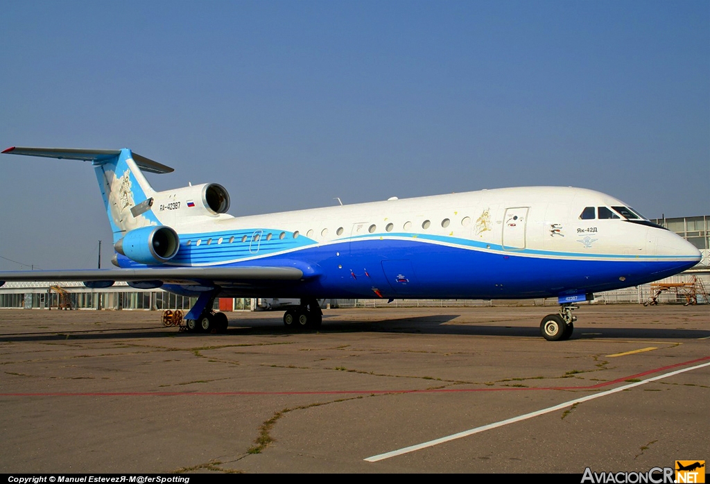 RA-42387 - Yakovlev Yak-42D - YAK Service